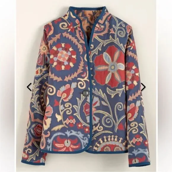 Modern Petalura Jacket Roussillon Reversible Tapestry Jacket - Picture 2 of 15